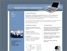 Tablet Screenshot of bontainetraining.com